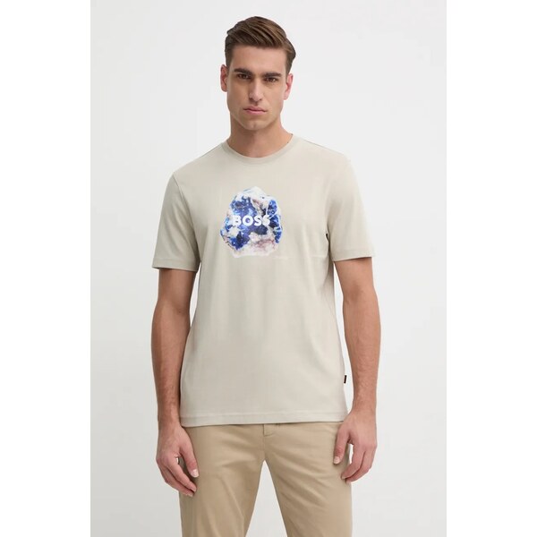 Bavlnené tričko Boss Orange 61666260