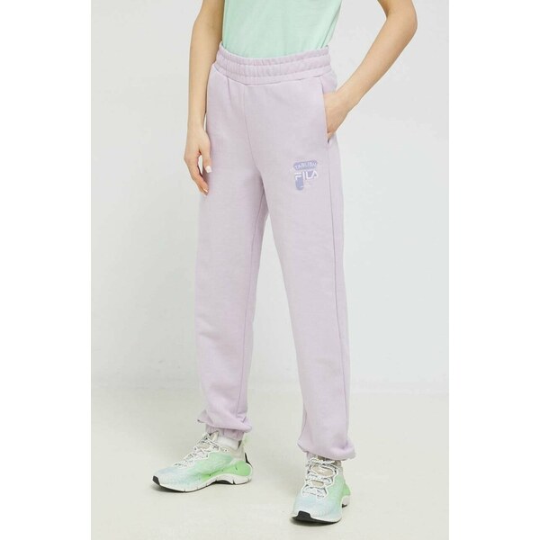 Bavlnené tepláky Fila 64300482