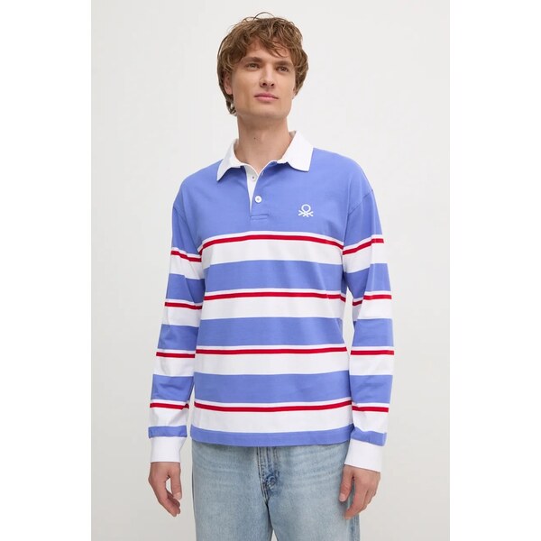 Bavlnené tričko s dlhým rukávom United Colors of Benetton 58160676