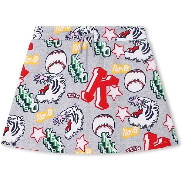 Dievčenská bavlnená sukňa Kenzo Kids 44680291