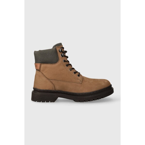 Semišové členkové topánky Pepe Jeans HARRY BOOT 45636186