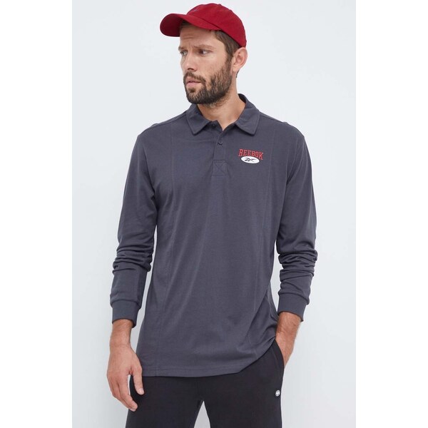 Bavlnené tričko s dlhým rukávom Reebok Classic 64303605