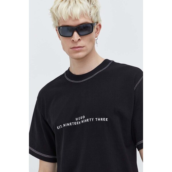 Bavlnené tričko HUGO 47400955