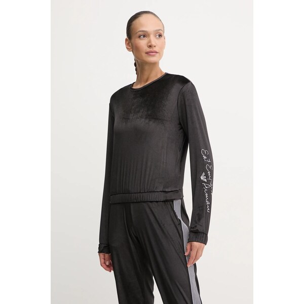Velúrová mikina EA7 Emporio Armani 60499137