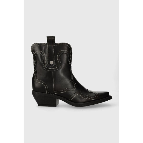 Kožené kovbojské topánky Steve Madden Waynoa 48298757