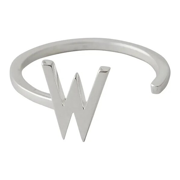 Strieborný prsteň Design Letters 60861145