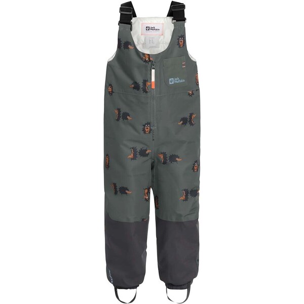 Detské zimné nohavice Jack Wolfskin GLEEL 2L INS PRINT BIB 64303058