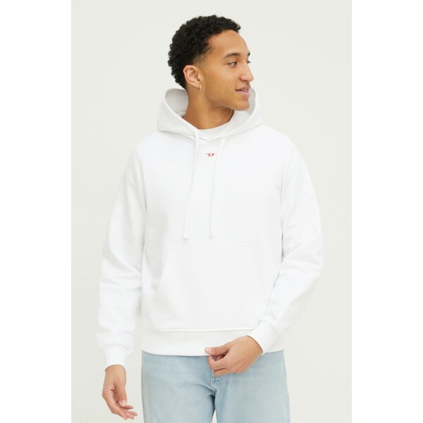 Bavlnená mikina Diesel S-GINN-HOOD-DIV FELPA 64305813