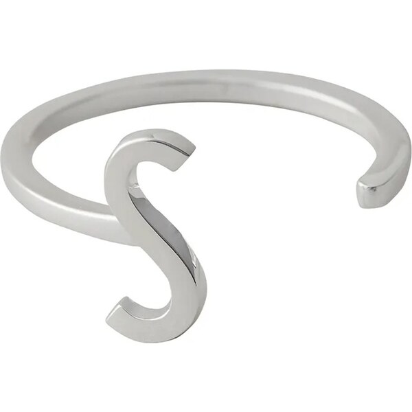 Strieborný prsteň Design Letters 61166968