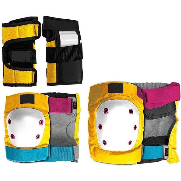 Sada detských chráničov DNA Yellow Knee & Elbow 50036638