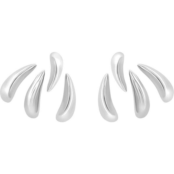 Postriebrené náušnice Lilou Forza 46345996