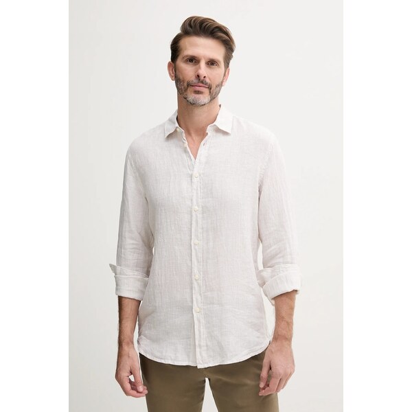 Ľanová košeľa United Colors of Benetton 63302398