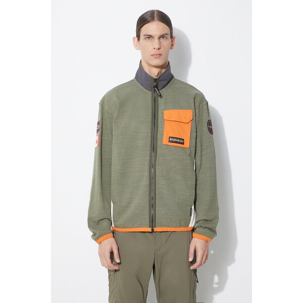 Bavlnená mikina Napapijri B-Tepees Fz 61611561