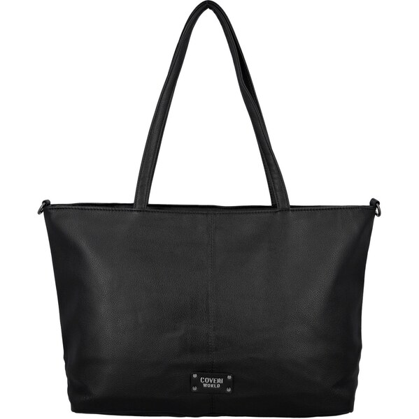 Coveri World Dámska kabelka na rameno čierna - Coveri Mishell čierna 66363460