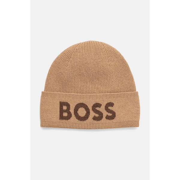 Čiapka s prímesou vlny BOSS 57671434