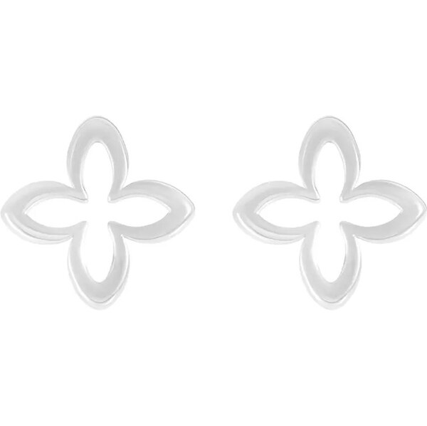 Postriebrené náušnice Lilou 60319303