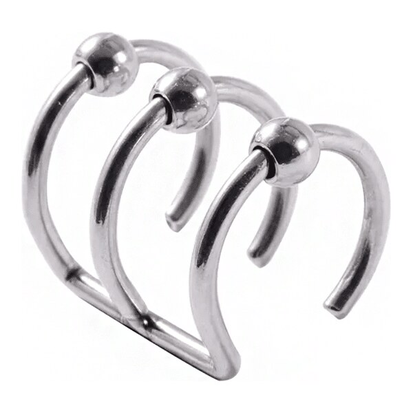 Oceľová náušnica Glare 519 66247061