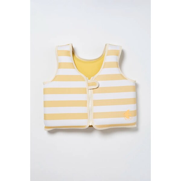 Detská plavecká vesta SunnyLife Sammy the Seagull Mustard Stripe 3-6 63454236