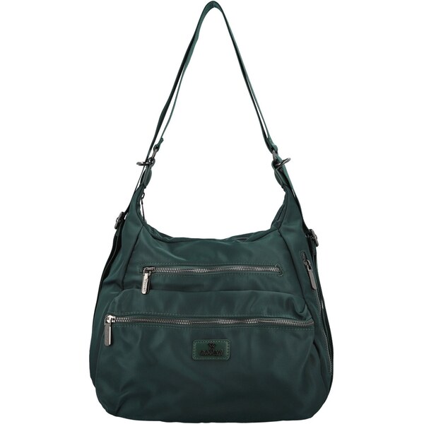 Coveri World Dámsky kabelko/batoh tmavo zelený - Coveri Velixa zelená 66474460