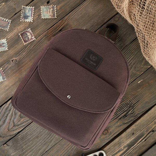 Paolo Peruzzi Dámsky mestský batoh vintage priestranný | hnedá T-101 66248234