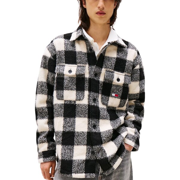 Tommy Hilfiger Jeans Tommy Hilfiger károvaná bunda 66808115