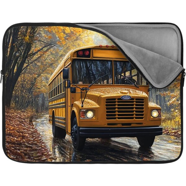 Sablio Obal na notebook Žltý školský autobus 65424476