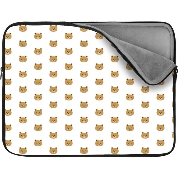 Sablio Obal na notebook Medvedíky na bielej 65427003