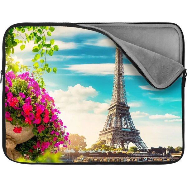 Sablio Obal na notebook Paríž Eifellova veža Mraky 65427078