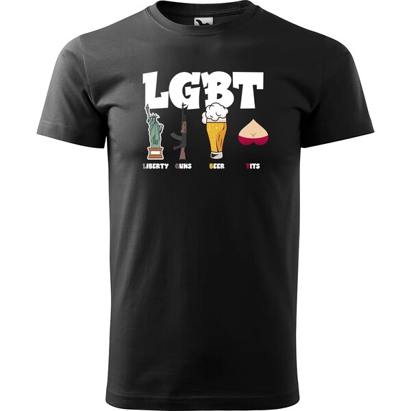 Sablio Tričko s potlačou LGBT 65109448