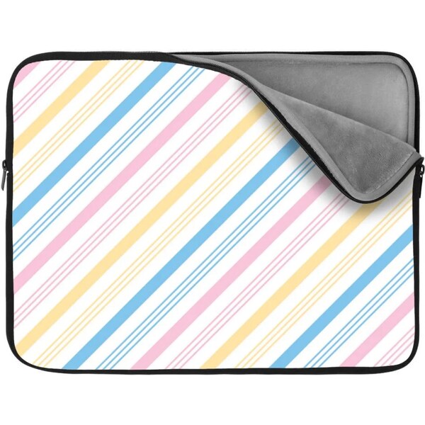 Sablio Obal na notebook Trojfarebné pruhy 65430288