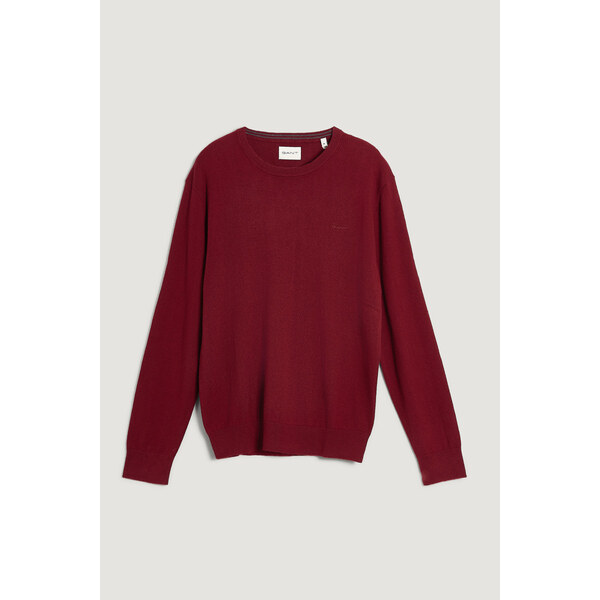 SVETER GANT COTTON CASHMERE C-NECK PLUMPED RED 66251312