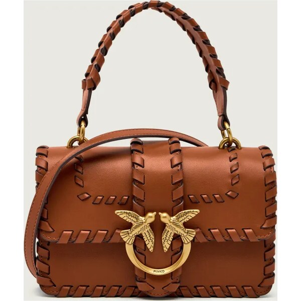 Pinko Kožená kabelka na rameno LOVE ONE MINI CL 66249351