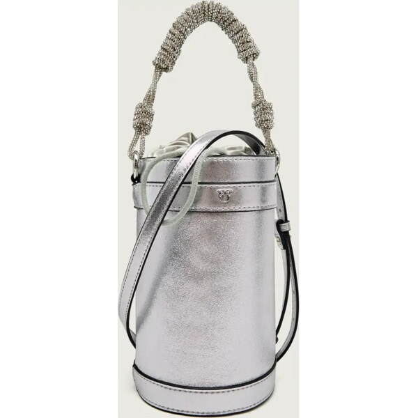 Pinko Kožený vak na chrbát MINI BUCKET 66249408