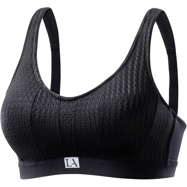 LASCANA ACTIVE Športová podprsenka čierna / biela 66257006