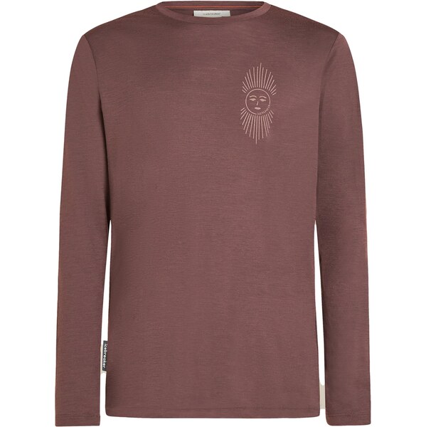 ICEBREAKER Funkčné tričko Tech Lite tmavohnedá / tmavozelená 66257067