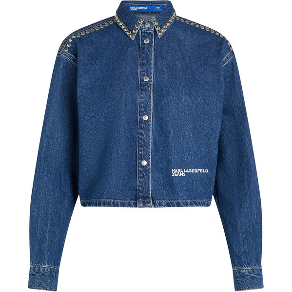 KARL LAGERFELD JEANS Blúzka tmavomodrá 66257338