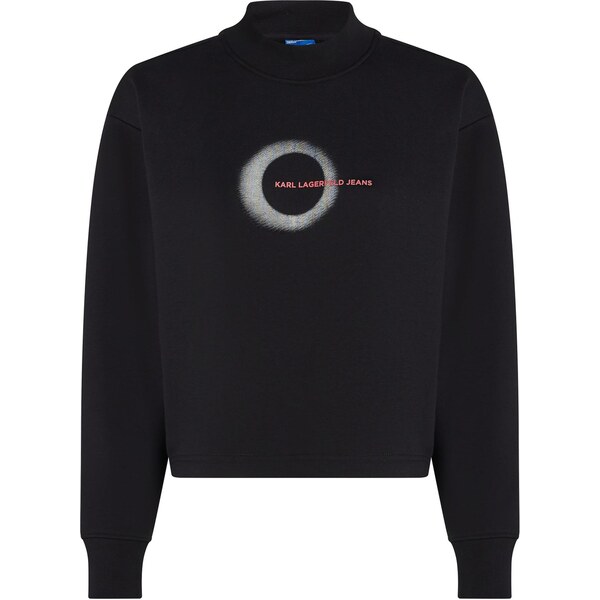 KARL LAGERFELD JEANS Mikina červená / čierna / biela 66257340