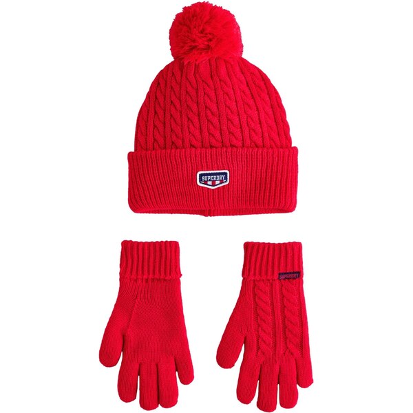 Superdry Set námornícka modrá / červená / biela 66257511