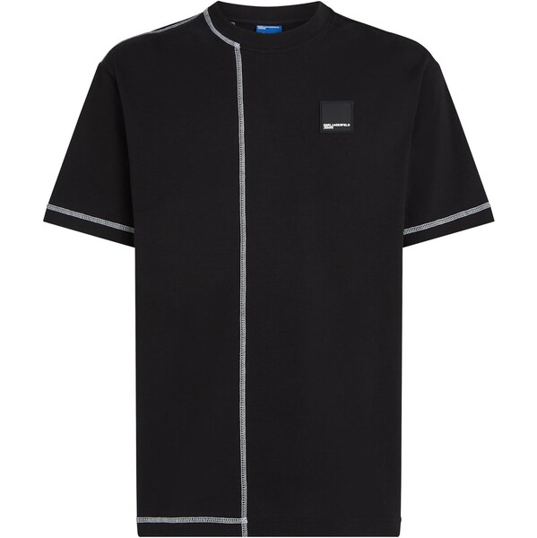 KARL LAGERFELD JEANS Tričko čierna / biela 66257799