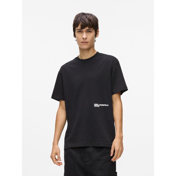 KARL LAGERFELD JEANS Tričko svetlomodrá / čierna / biela 66257801