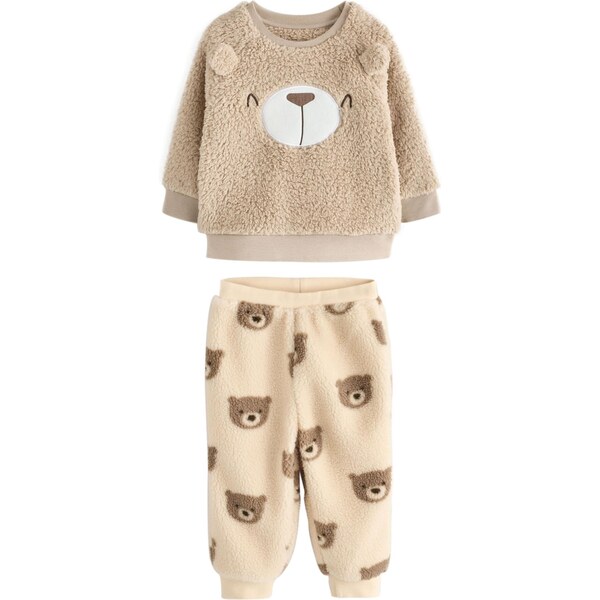 Next Pyžamo hnedá / mokka 66257816