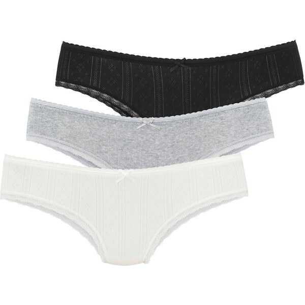 VIVANCE Nohavičky svetlobéžová / sivá / čierna 66257821