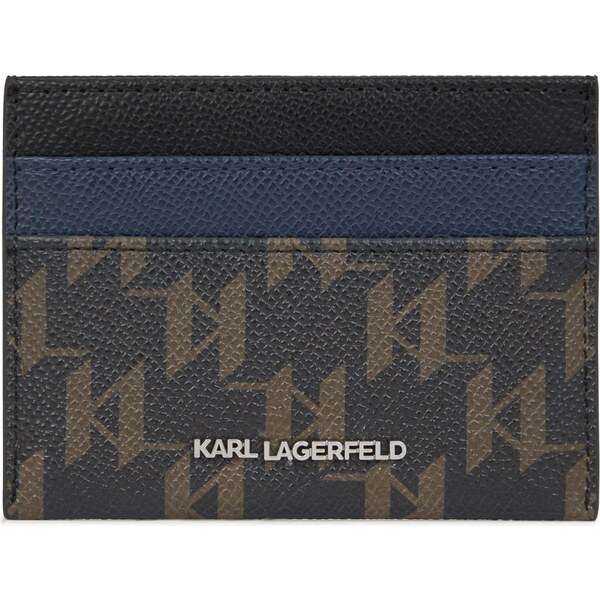 Karl Lagerfeld Puzdro Monogram modrá / hnedá / svetlohnedá / čierna 66257901