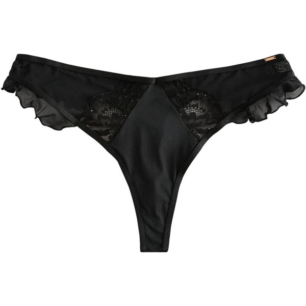 Lipsy Tangá čierna / strieborná 66257995