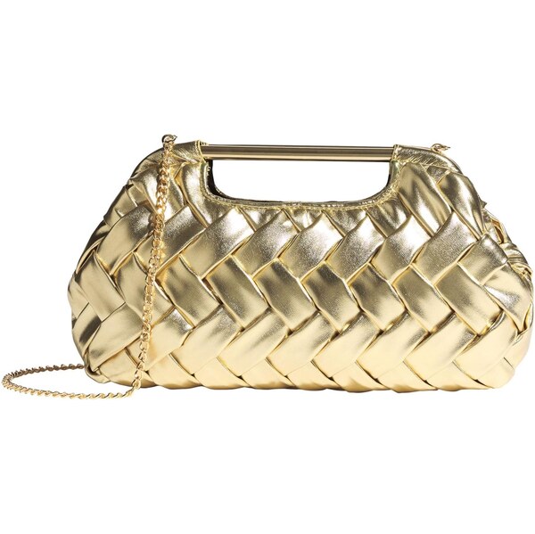 Lipsy Listová kabelka zlatá 66258000