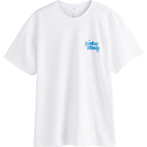 Next Tričká na spanie azúrová / svetlohnedá / tmavočervená / biela 66258049