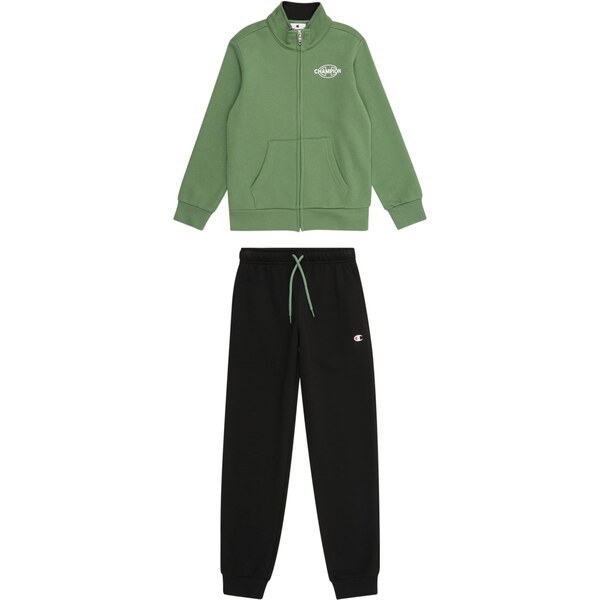 Champion Authentic Athletic Apparel Joggingová súprava zelená / čierna 66258069