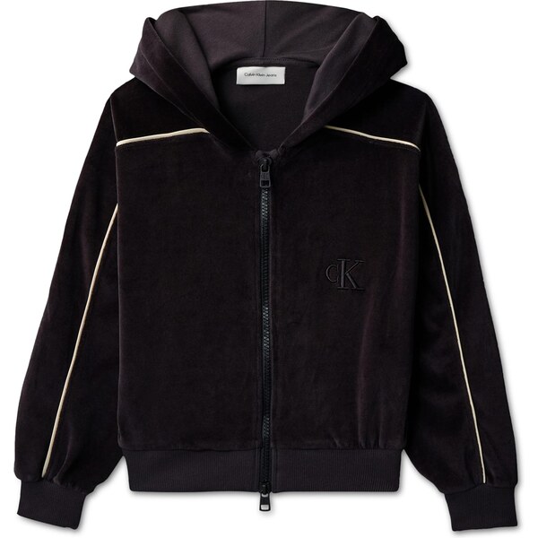 Calvin Klein Jeans Tepláková bunda čierna 66258198