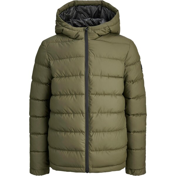 Jack & Jones Junior Zimná bunda JCOPOINT olivová 66258226