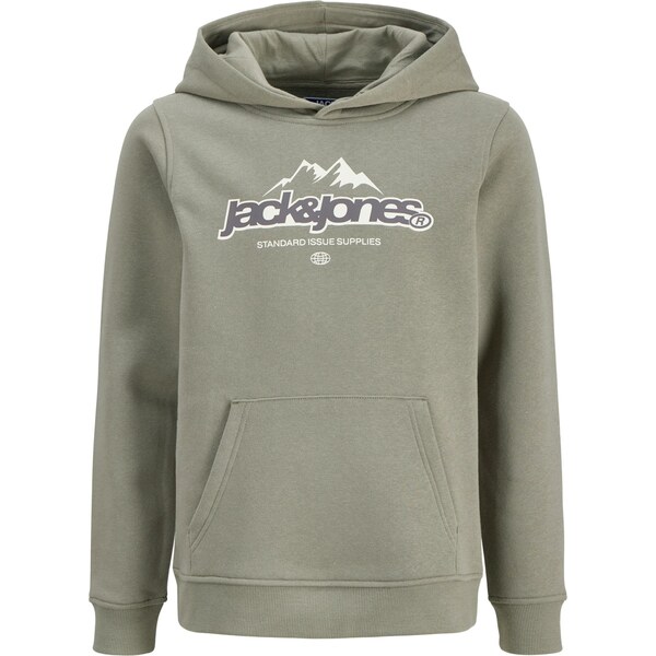 Jack & Jones Junior Mikina JCOFlare sivá / trstinová 66258282